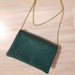 Street Level Justina Metallic Crossbody Bag